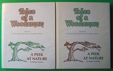 2 Vols. TALES OF A WOODSMAN Rodney Senteney Signed   ILLUS 1992 Nature HC DJ - L