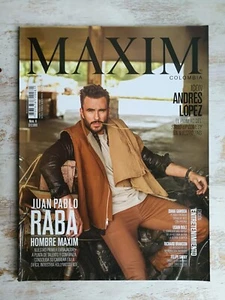Maxim Colombia Magazine Espanol Spanish Agosto 2016 Juan Pablo Raba Issue #6 - Picture 1 of 1