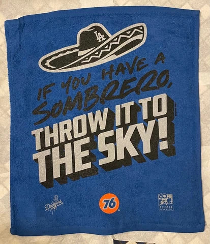 L.A. Dodgers 2022 NLDS Game 2 Rally Towel — SGA 10/12/22 Cover