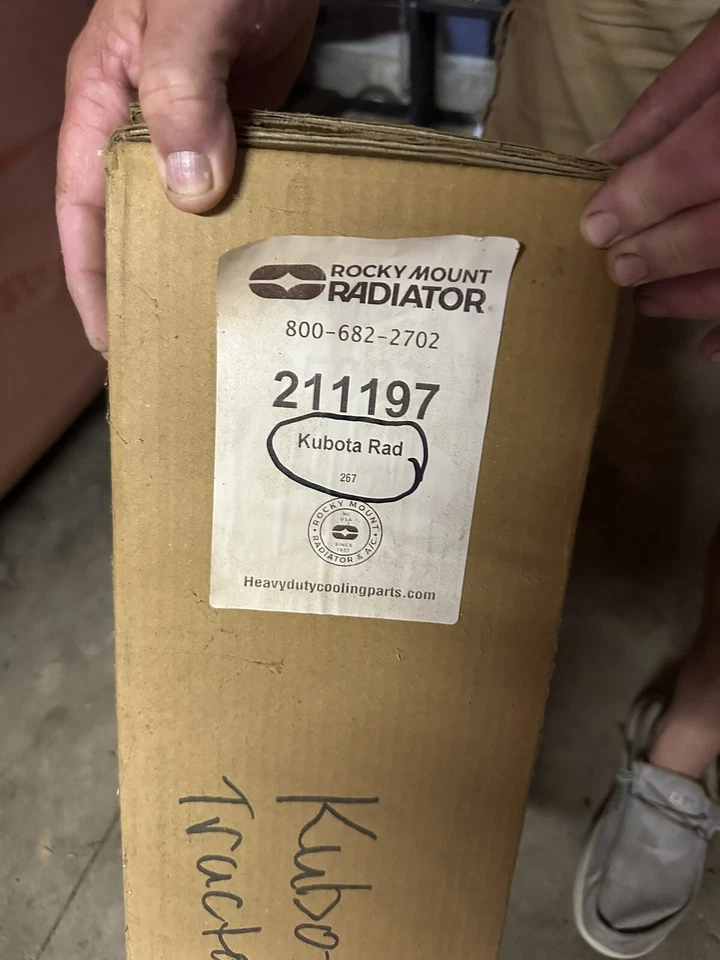 211197: Radiador tractor Kubota, 3c00117100 Foto 1 de 1