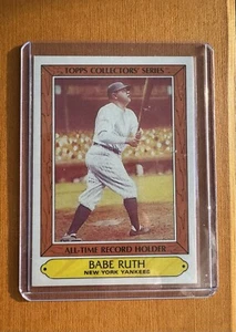1985 Topps All-Time Record Holders - #31 Babe Ruth Yankees - Picture 1 of 6