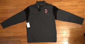 RARE NEW Men's Nike BSBL Boston Red Sox Hyper Elite Half-Zip Pullover Jacket XL 