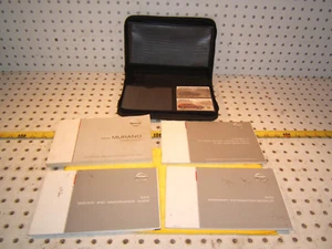 Nissan 2003 Murano SUV Owner's Manuals 1 set of 4 & Genuine Nissan OEM 1 Case - Bild 1 von 12