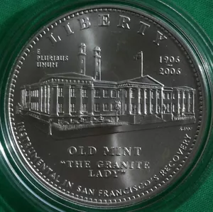 2006 S San Francisco Old Mint BU Silver Dollar Commemorative US Mint Coin ONLY - Picture 1 of 4