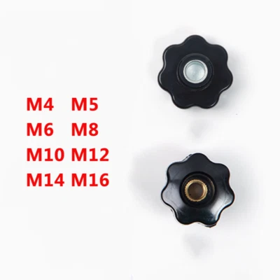 Sterngriff Flügelschrauben Rändelschraube sternmutter M4 M5 M6-M16 Sternschraube - Bild 1 von 4