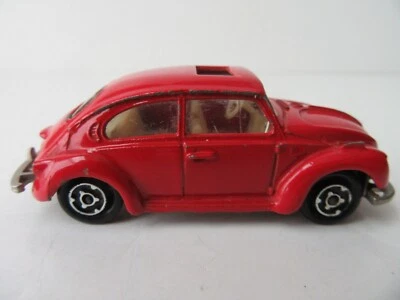 Coche Vintage Majorette Rojo VW Volkswagen Escarabajo 1302 Nº N° 202 Hecho en Francia Foto 1 de 4