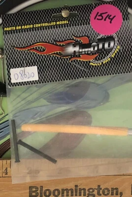 2PCS 08020 Front Lower Suspension Arm Pin B HSP Parts 1:10 RC Off-Road Truck NIP - Image 1 of 2