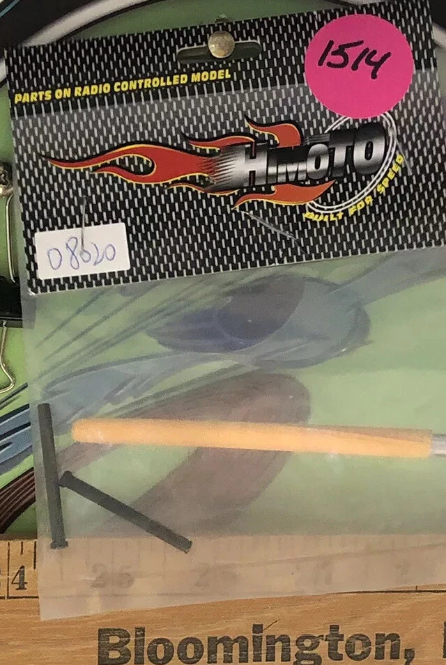 2PCS 08020 Front Lower Suspension Arm Pin B HSP Parts 1:10 RC Off-Road Truck NIP - Image 1 of 2