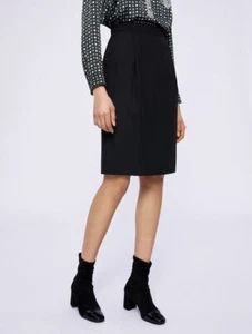 NWT Marella CAPRI Pencil Skirt Knee Length Blue Size 6 - Imagen 1 de 3