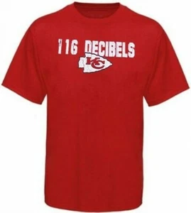 Camiseta Kansas City Chiefs 3XL Roja 116 Decibelios Tema NFL - Imagen 1 de 1