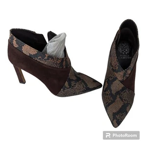 Vince Camino Sempren Anke Stiefel Damengröße 6 Leder Schlangenleder Brownie Schuh " - Bild 1 von 9