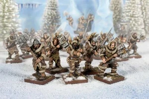 Kings of War: Northern Alliance Clansmen Regiment with Two-Handed Weapons - Bild 1 von 2