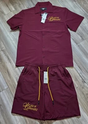 Jordan Craig Oakland Mechanic 2 piezas. Juego corto (vino) Foto 1 de 4