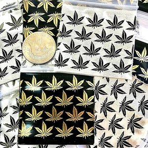 Bolsas desde 1987-2020 ZipSeal DesignBags 100 malezas mezcla oro plata, 👀Detalles🔽 - Imagen 1 de 24