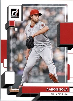 2022 Donruss Baseball Card #189 Aaron Nola - Image 1 of 2