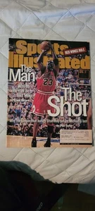 Sports Illustrated Michael Jordan “The Man The Shot” Chicago Bulls June 22, 1998 - Picture 1 of 7