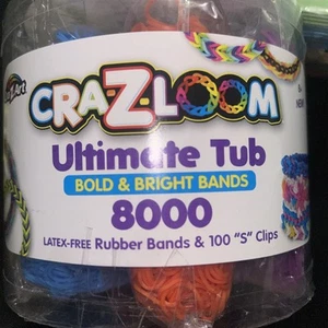 Cra Z Art Ultimate Tub 8000 Latexfreie Gummibänder zur Armbandherstellung - Bild 1 von 2