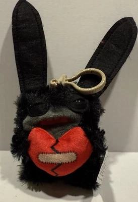 Fuggler ~ Lord Long Ears - With Broken Heart ~ Keychain Plush Funny Ugly Monster - Image 1 of 2