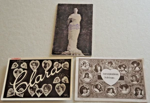 2 RP VIGNETTES OF GLAMOUR STARS OF THE DAY + TYPES OF AUSTRALASIAN BEAUTY c1906 - Picture 1 of 2