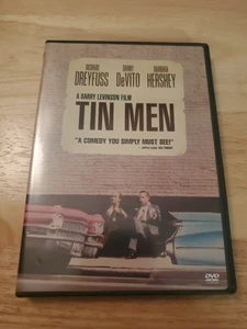 Tin Men 1987 DVD Richard Dreyfuss Danny DeVito Barbara Hershey John Mahoney - Picture 1 of 4