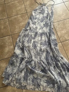 Vestido NSR M Maxi Estampado Cachemira en Niveles Ligero - Imagen 1 de 6