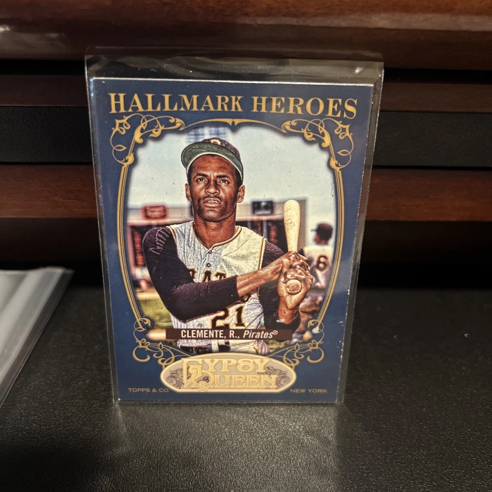 2012 topps gypsy queen hallmark heroes' roberto clemente - Image 1 of 1