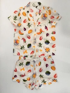 J.Crew Factory Women’s NWT Short Sleeve Cotton Short Pajama Set Sz: S, M, L, XXL - Picture 1 of 11