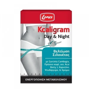Lanes Kcaligram Suplemento Dietético Especial Día y Noche 60 Cápsulas - Imagen 1 de 1