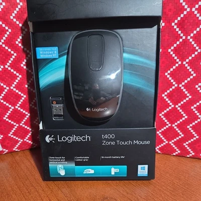 Logitech T400 Zone Touch Wireless Mouse - Brand New. NIB, GREAT!!  - Image 1 of 4