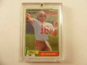 1981 Topps Football #216 Joe Montana Rookie High Grade Card - Picture 1 of 7