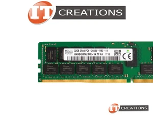 SK HYNIX 32GB PC4-2666V-R REGISTERED ECC 2RX4 MEMORY RDIMM HMA84GR7AFR4N-VK - Picture 1 of 2