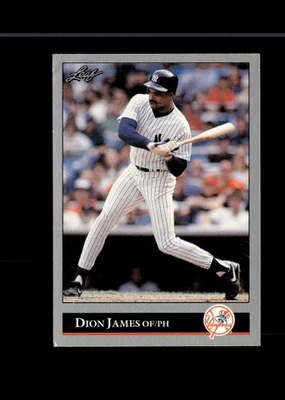 1992 Leaf - Dion James #365 - Image 1 of 2