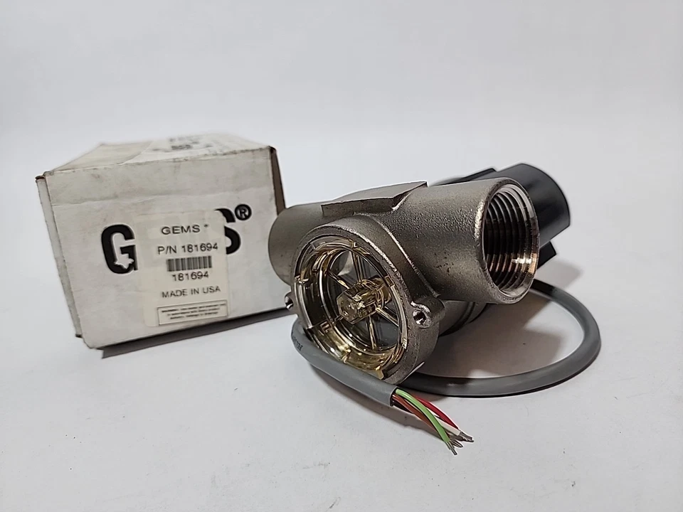 NEW Gems Sensors Rotor Flow Sensor #181694 - Image 1 of 4