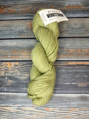 Hilo Elite clásico vintage alas lana verde seda alpaca Foto 1 de 3