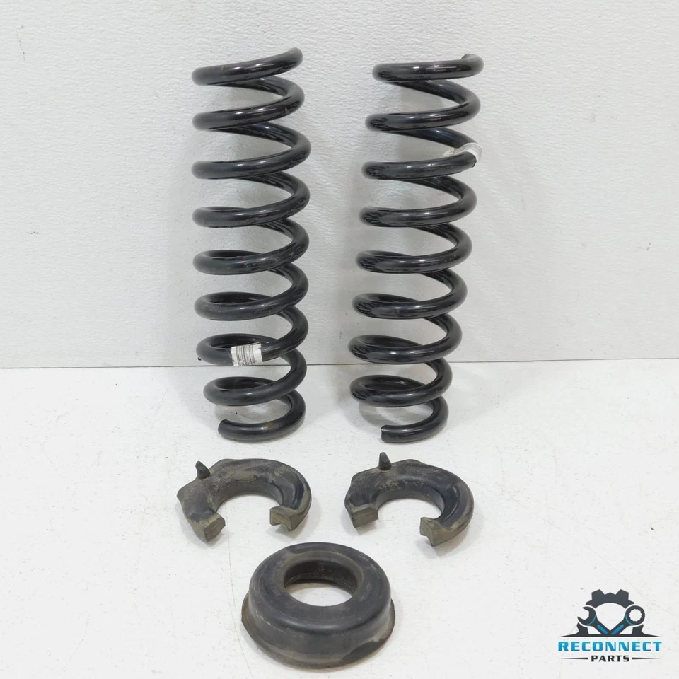 Juego de muelles helicoidales amortiguador trasero izquierdo derecho BMW 428i 430i F36 2014-2016 OEM Foto 1 de 4
