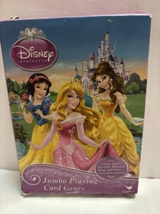 Disney Prinzessin Jumbo Spielkarten Schneewittchen, Aurora & Belle GC kostenloser Versand - Bild 1 von 4