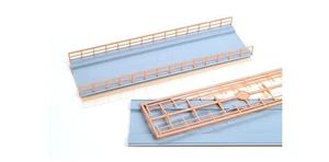 Auhagen 48596 Fahrbahnen, Geländer H0-TT neu OVP - Bild 1 von 1