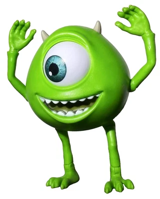 Boneco de ação 2019 Disney Pixar Monsters Inc Mike Wazowski articulado solto - Imagem 1 de 4