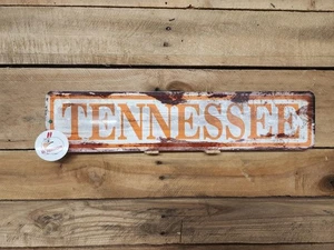 TENNESSEE Straßenschild, Deko, Süd, Freiwilliger, SCHEUNENKUNST, VERANDA, DEKO, TN - Bild 1 von 3