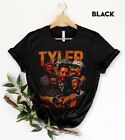 Retro Tyler Childers Music Cotton Black T-shirt TD71342