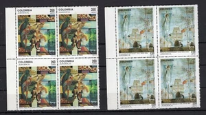 COLOMBIA - UPAEP 1992, BLOCK OF 4, COMPLETE SET, MNH - Picture 1 of 1