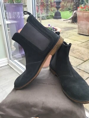 Botines Chelsea Bottega Veneta de gamuza de pantorrilla para hombre talla 43 en muy buena condición Foto 1 de 4