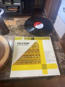 RECORD ALBUM - LP - PASS IN REVIEW - PRODUCTION DIRECTED BY BOB SHARPLES - Picture 1 of 2