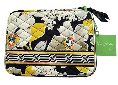 Vera Bradley Dogwood eReader eBook Sleeve 8.5x6.5 Padded Zip Catch All Pouch N73 - Image 1 of 4