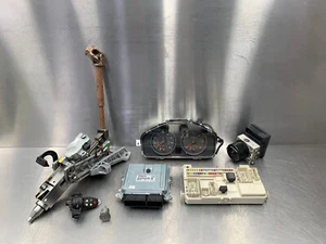 2006 VOLVO C70 MK2 2.4 D5 180 BHP AUTO ENGINE ECU KIT 30729826 WITH ABS PUMP - Picture 1 of 12