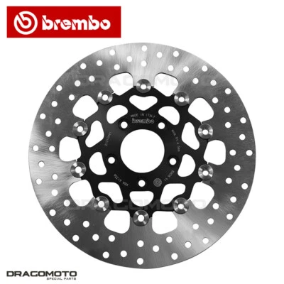Disco de freno delantero flotante Harley FLSTFB FAT BOY LO 1584 2010-2014 BREMBO ORO Foto 1 de 4