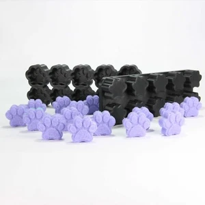 Mini PAW (x10) Bath Bomb Mold, DIY original Bath Bombs Set 3D Printed Kit - Picture 1 of 10