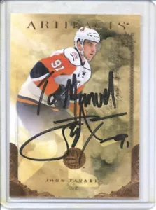 2010-11 Topps Artifacts JOHN TAVARES #9 Autograph Hockey on Card Auto Signature - Picture 1 of 2