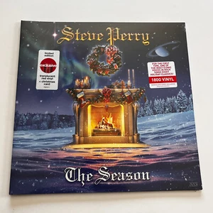 Steve Perry of Journey The Season Exclusive Red Colored Vinyl LP Christmas Album - Picture 1 of 2