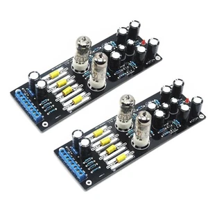 2pz 6J1 Valvola Preamplificatore Tubo Audio Fai da Te Kit Preamplificatore Scheda Assemblata - Foto 1 di 5